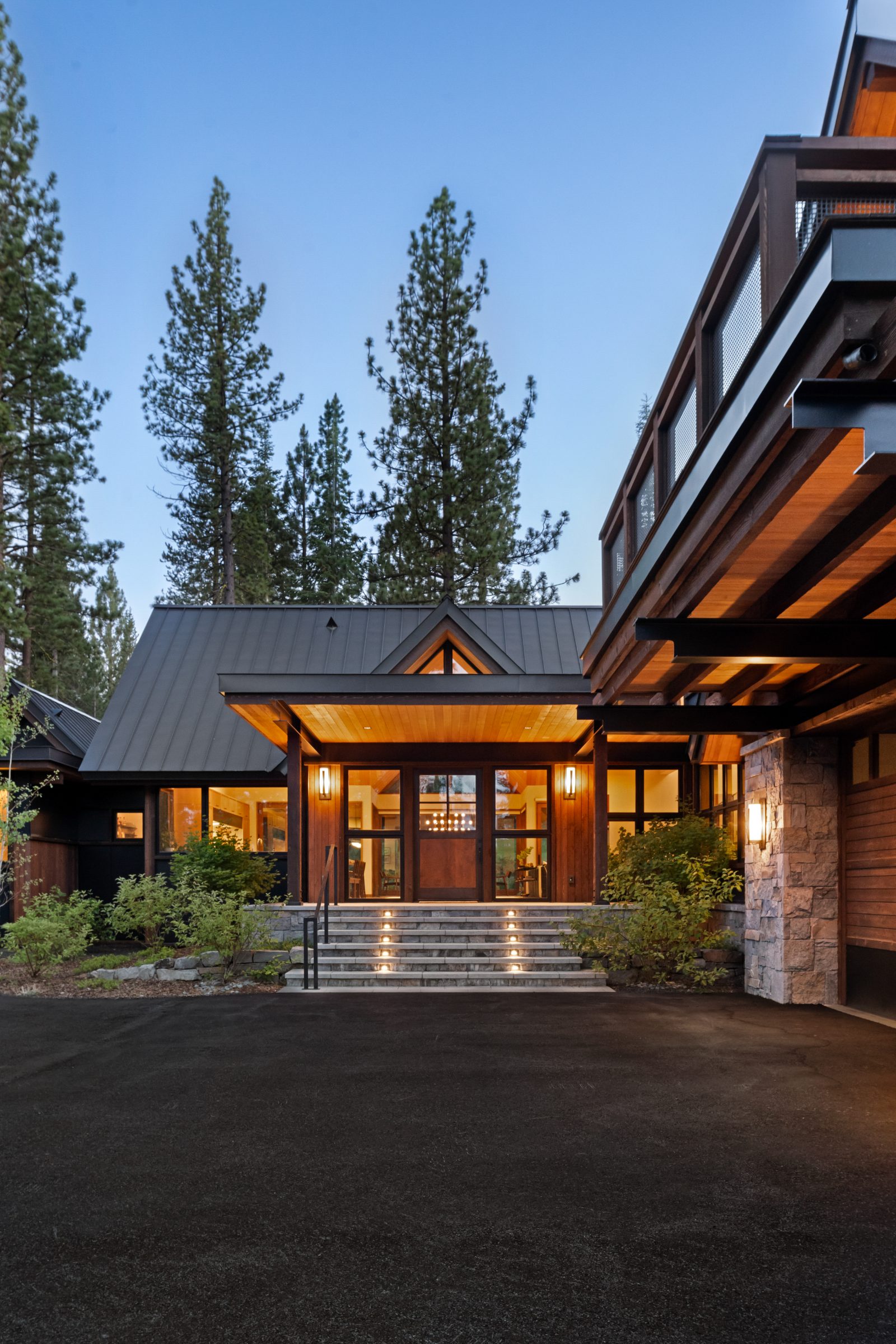 Twilight entry — 8225 Lahontan Drive by Jacob Schrader